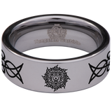 Nordic Wolf Tungsten Carbide Ring
