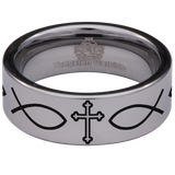 Orthodox Tungsten Carbide Ring