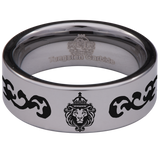 Lion Crown Tungsten Carbide Ring