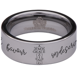 Amazing Grace Tungsten Carbide Ring
