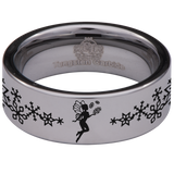 Snow Fairy Tungsten Carbide Ring