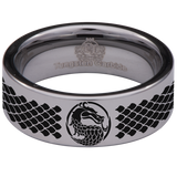 Dragon Scale Tungsten Carbide Ring