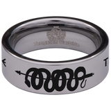 Snake Tungsten Carbide Ring