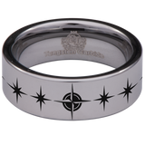 North Star Tungsten Carbide Ring