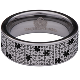 Puzzle Tungsten Carbide Ring