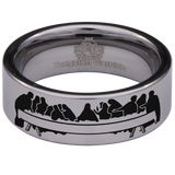The Last Supper Tungsten Carbide Ring