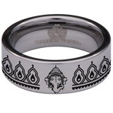Ganesha Tungsten Carbide Ring