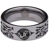 Koi Tungsten Carbide Ring
