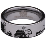 Farm Tungsten Carbide Ring
