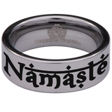 Namaste Tungsten Carbide Ring
