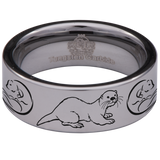 Otter Tungsten Carbide Ring