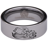 Baker's Tungsten Carbide Ring