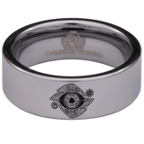 Odin's Eye Tungsten Carbide Ring
