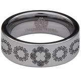Love Knot Tungsten Carbide Ring