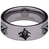 Grim Reaper Tungsten Carbide Ring