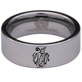 Teacher's Tungsten Carbide Ring