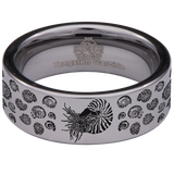 Nautilus Tungsten Carbide Ring