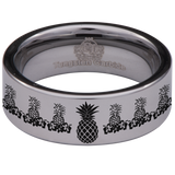 Pineapple Tungsten Carbide Ring