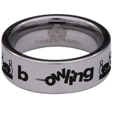 Bowling Tungsten Carbide Ring