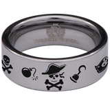Pirate Tungsten Carbide Ring