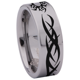 Tribal Sun Tungsten Carbide Ring
