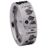 Seahorse Tungsten Carbide Ring