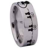 Kitty Lovers Tungsten Carbide Ring