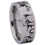 Gymnastics Tungsten Carbide Ring