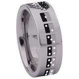 Dice Tungsten Carbide Ring