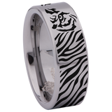 Tiger Eye Style 1 Tungsten Carbide Ring