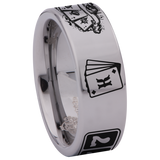 Gambler Style 2 Tungsten Carbide Ring