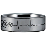 Loveline Tungsten Carbide Ring