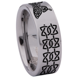 Butterfly Celtic Knot Tungsten Carbide Ring