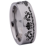 Peacock Tungsten Carbide Ring