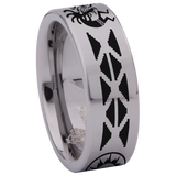 Kokopelli Tungsten Carbide Ring