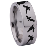 Crow Tungsten Carbide Ring