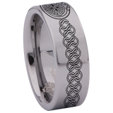 Celtic Lion Head Tungsten Carbide Ring