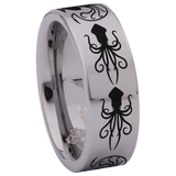 Squid Tungsten Carbide Ring