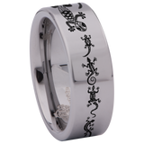 Tribal Gecko Tungsten Carbide Ring