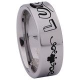 Good Luck Tungsten Carbide Ring