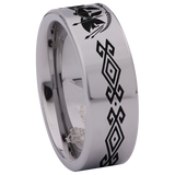 Spartan Helmet Tungsten Carbide Ring