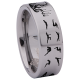 Pilates Style 2 Tungsten Carbide Ring