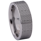 Weave Tungsten Carbide Ring