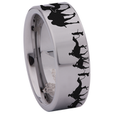 Camel Tungsten Carbide Ring