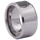 Celtic Pentacle Tungsten Carbide Ring
