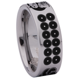 Lucky Cat Tungsten Carbide Ring