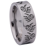 Viking Bear Tungsten Carbide Ring