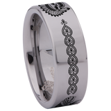 Indian Skull Tungsten Carbide Ring