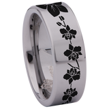 Orchid Tungsten Carbide Ring