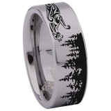 Jaguar Tungsten Carbide Ring